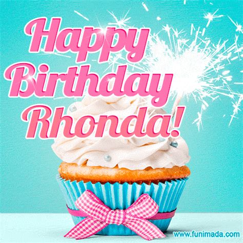 Birthdays are always special. . Happy birthday rhonda gif